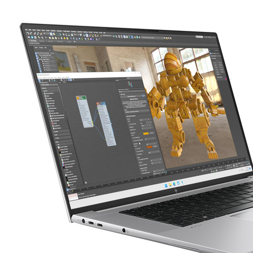 HP ZBook Studio G11 Intel Core Ultra 7 155H Mobile workstation 40.6 cm (16") WUXGA 32 GB DDR5-SDRAM 1 TB SSD NVIDIA GeForce RTX 4070 Wi-Fi 7 (802.11be) Windows 11 Pro Silver