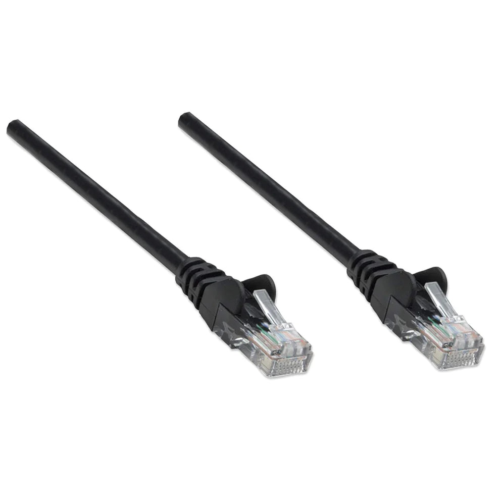 Intellinet IEC-C6-BK-75 networking cable Black 22.5 m Cat6a U/UTP (UTP)