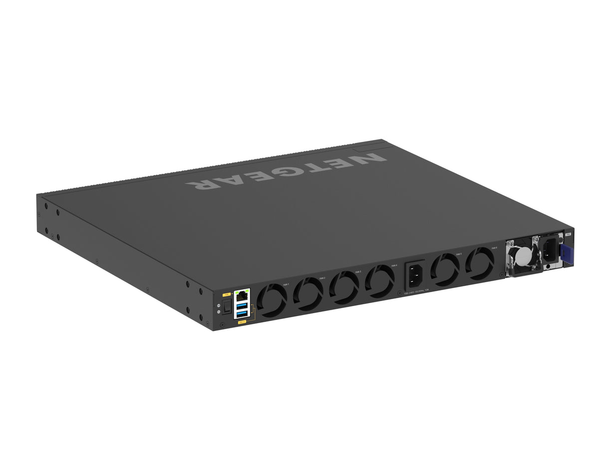NETGEAR XSM4340CV Managed L3 10G Ethernet (100/1000/10000) Power over Ethernet (PoE) 1U Black