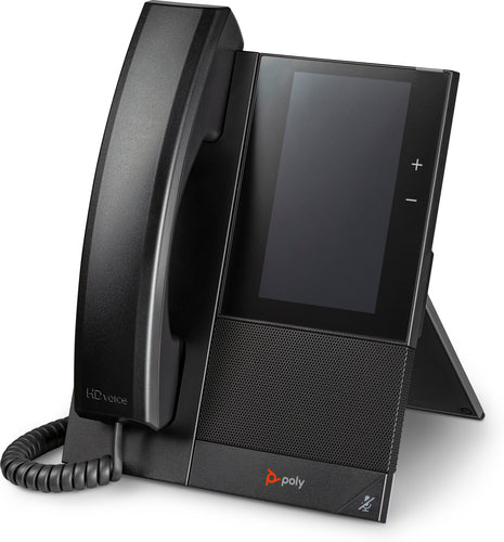HP Poly CCX 500 Business Media Phone for Microsoft Teams and PoE-enabled
