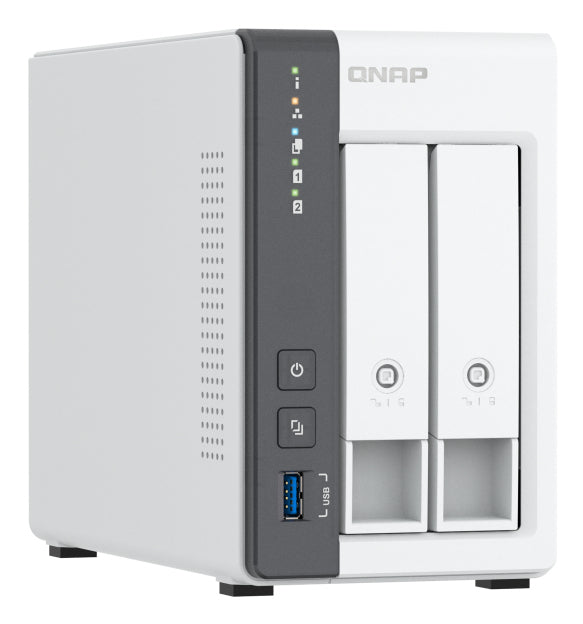 QNAP TS-216G NAS/storage server Tower Cortex-A Cortex-A55 4 GB 0 TB White