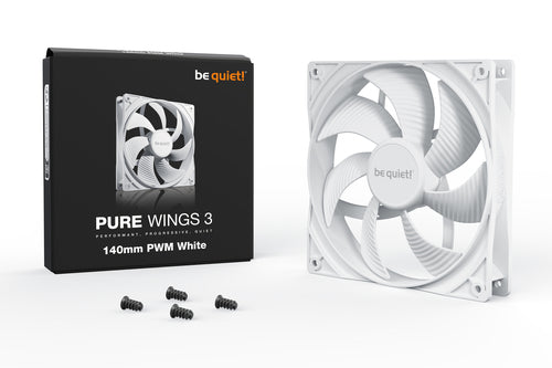 be quiet! Pure Wings 3 140mm PWM White Computer case Fan 14 cm 1 pc(s)