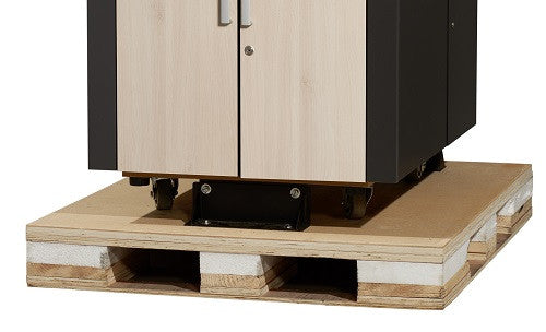 APC NetShelter CX 24U Freestanding rack Grey, Oak