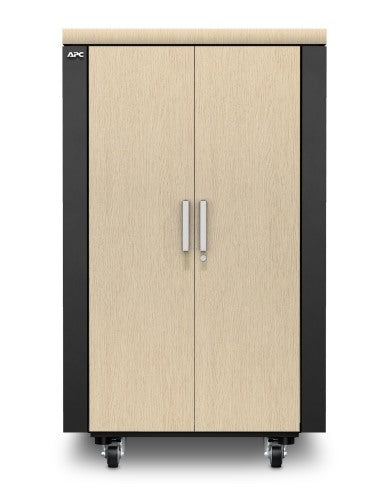 APC NetShelter CX 24U Freestanding rack Grey, Oak