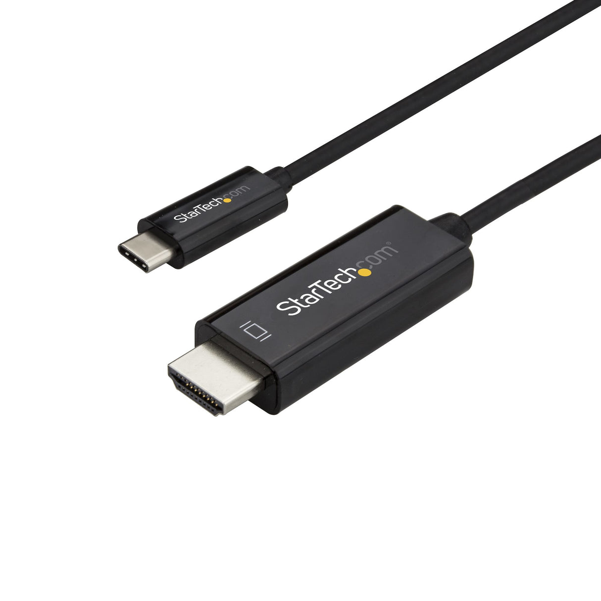 StarTech.com 10ft (3m) USB C to HDMI Cable - 4K 60Hz USB Type C to HDMI 2.0 Video Adapter Cable - Thunderbolt Compatible - Laptop to HDMI Monitor/Display - DP 1.2 Alt Mode HBR2 - Black