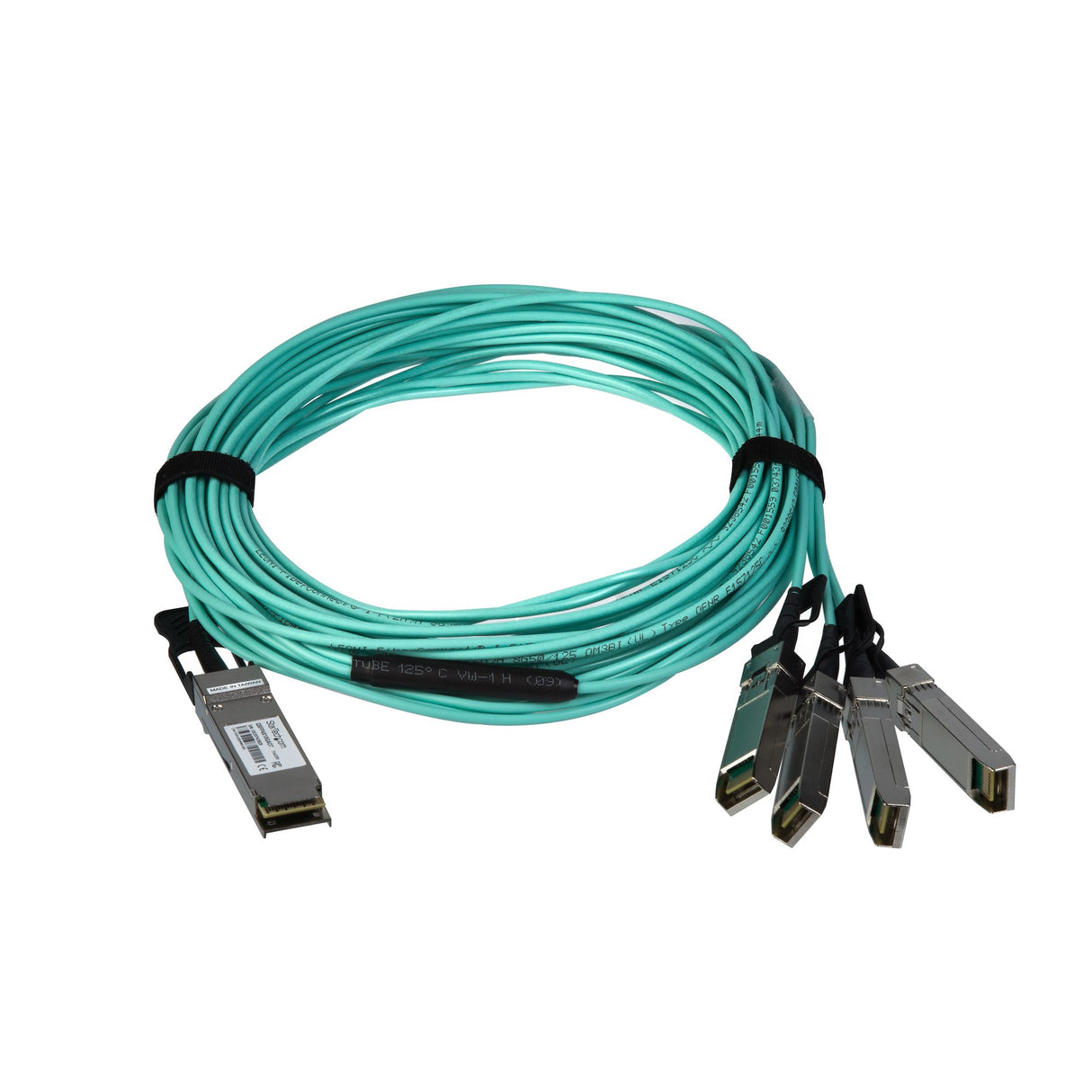 StarTech.com AOC Breakout Cable for Cisco QSFP-4X10G-AOC7M - 7m/23ft 40G 1x QSFP+ to 4x SFP+ AOC Cable - 40GbE QSFP+ Active Optical Fiber - 40Gbps QSFP Plus/Transceiver Module Breakout Cable - C9300 C3850