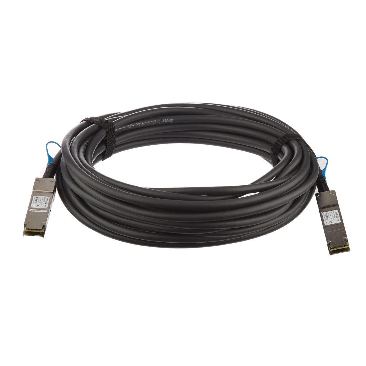 StarTech.com Cisco QSFP-H40G-ACU10M Compatible 10m 40G QSFP+ to QSFP+ Direct Attach Cable Twinax - 40GbE QSFP+ Copper DAC 40 Gbps Low Power Active Transceiver Module DAC Firepower ASR1000 ASR9000