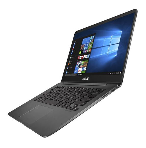 ASUS Zenbook UX430UN-Q72SP-CB laptop Intel® Core™ i7 i7-8550U 35.6 cm (14") Full HD 8 GB LPDDR3-SDRAM 512 GB SSD NVIDIA® GeForce® MX150 Wi-Fi 5 (802.11ac) Windows 10 Pro Grey