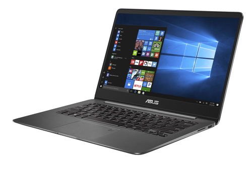 ASUS Zenbook UX430UN-Q72SP-CB laptop Intel® Core™ i7 i7-8550U 35.6 cm (14") Full HD 8 GB LPDDR3-SDRAM 512 GB SSD NVIDIA® GeForce® MX150 Wi-Fi 5 (802.11ac) Windows 10 Pro Grey