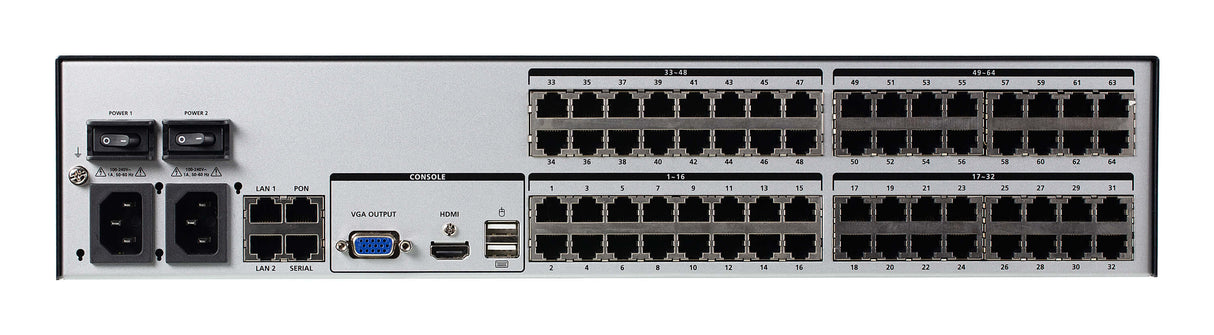 ATEN KN4064VB KVM switch Black