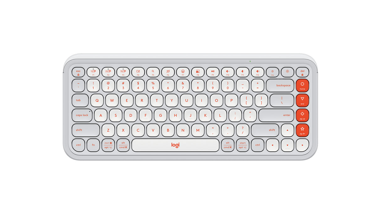 Logitech 920-012935 keyboard Universal Bluetooth QWERTY English White