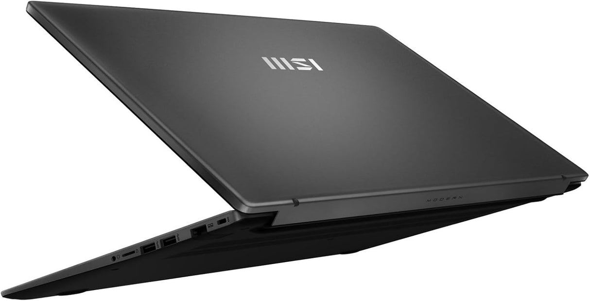 MSI Modern 15 F13MG-635CA Intel® Core™ i5 i5-1334U Laptop 39.6 cm (15.6") Full HD 16 GB DDR4-SDRAM 512 GB SSD Wi-Fi 6E (802.11ax) Windows 11 Home Grey