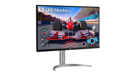 LG 32UQ750-W computer monitor 80 cm (31.5") 3840 x 2160 pixels 4K Ultra HD LED Silver