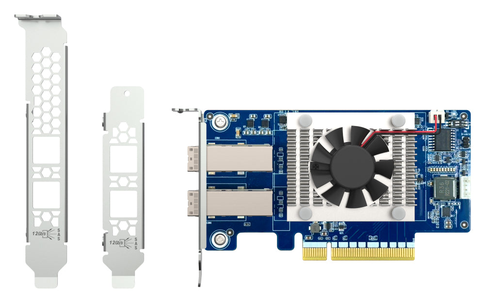 QNAP QXP-830S-3808 interface cards/adapter Internal Mini-SAS, SFF-8644
