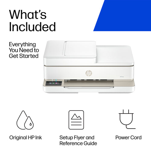 HP Envy 6555 Wireless All-in-One Color Printer, Photo printing; Copier, Scanner