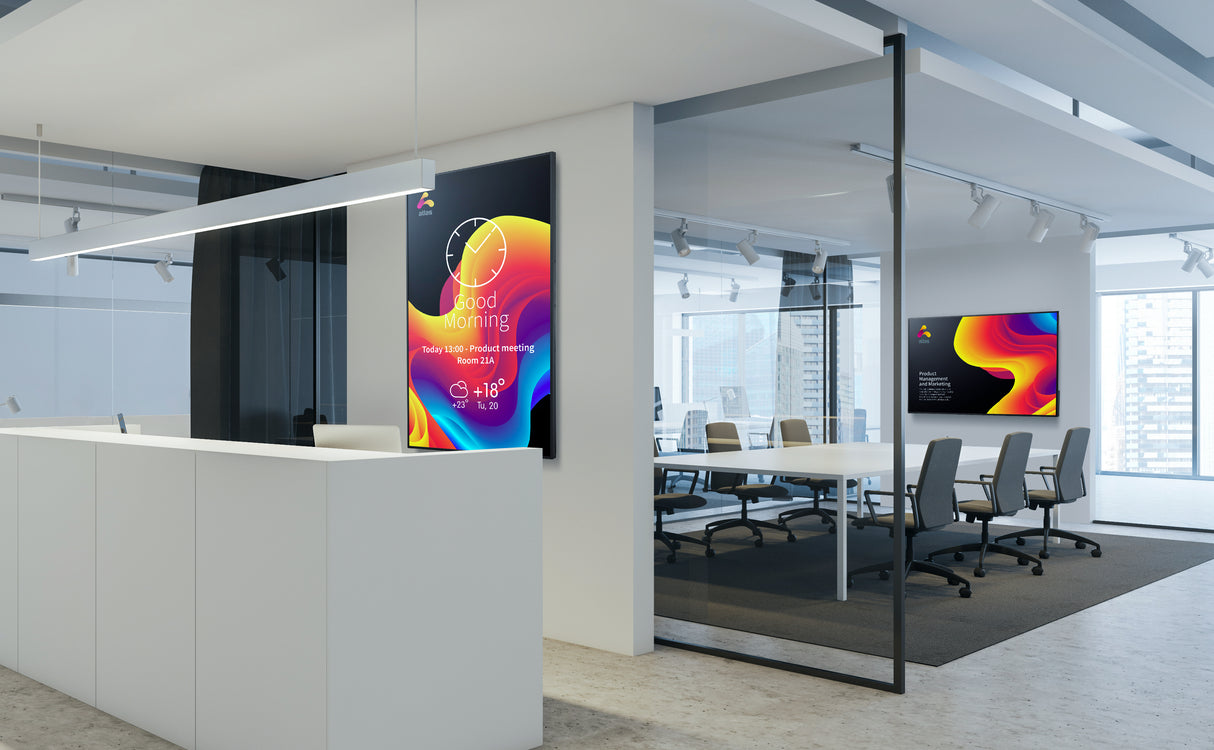 Sharp PN-ME982 Digital signage flat panel 2.49 m (98") LED 450 cd/m² 4K Ultra HD Black Android