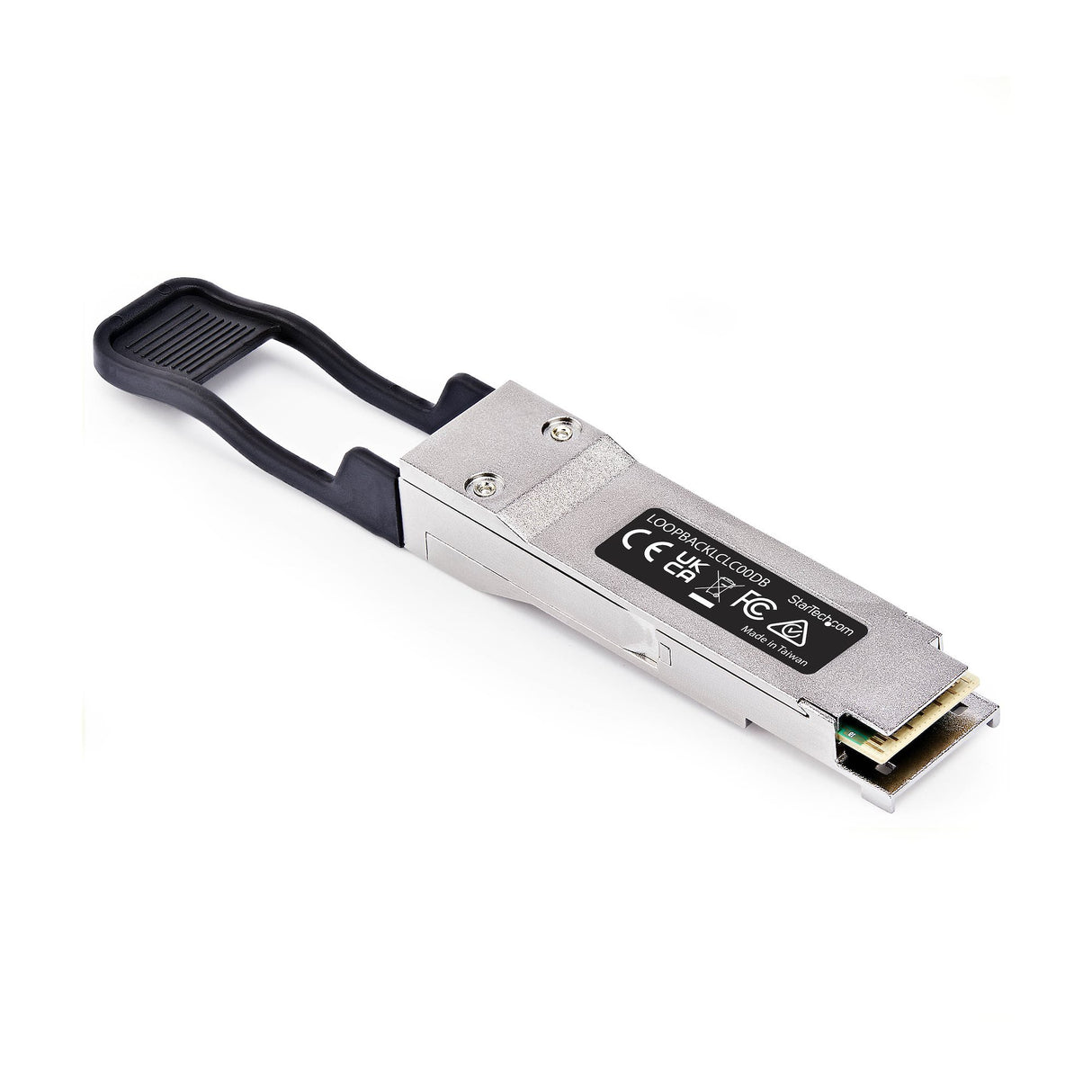 StarTech.com QSFP28 Loopback Module, 100G Passive QSFP28 Loopback Adapter, QSFP Port Tester, 100G QSFP Loopback Test Plug - MSA Compliant