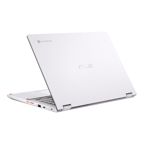 ASUS Chromebook Vibe CX34 Flip CX3401FBA-DS31T-CB Intel® Core™ i3 i3-1215U 35.6 cm (14") Touchscreen WUXGA 8 GB LPDDR4x-SDRAM 128 GB SSD Wi-Fi 6E (802.11ax) ChromeOS White