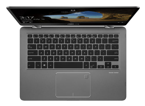 ASUS Zenbook Flip UX461UA-Q52SP-CB laptop Intel® Core™ i5 i5-8250U Hybrid (2-in-1) 35.6 cm (14") Touchscreen Full HD 8 GB LPDDR3-SDRAM 512 GB SSD Wi-Fi 5 (802.11ac) Windows 10 Pro Grey