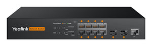 Yealink RCH80 Managed L2+ Power over Ethernet (PoE) Black