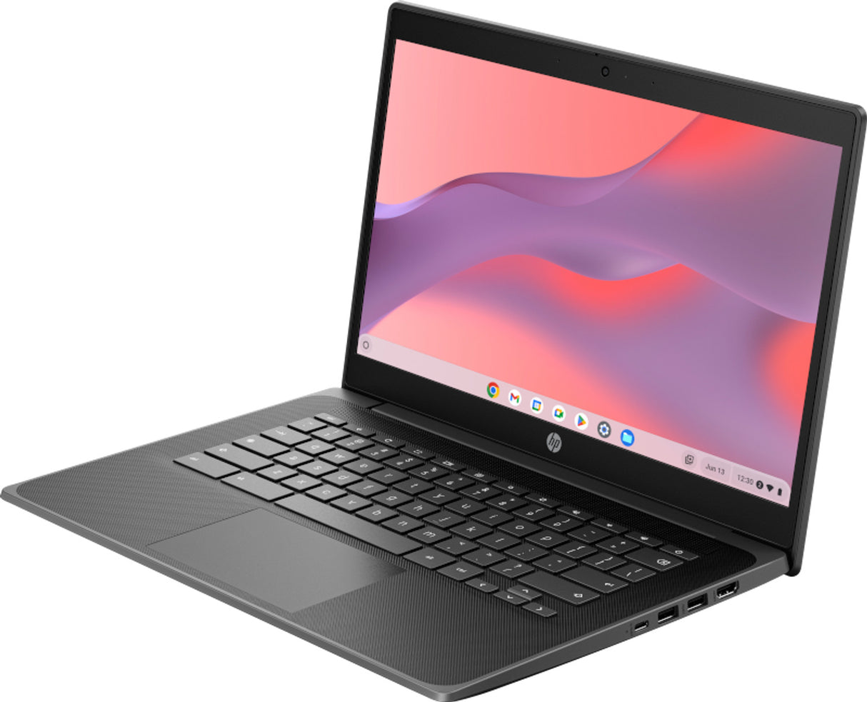 HP Fortis G1i 14 Chromebook Intel® N N150 35.6 cm (14") HD 8 GB LPDDR5x-SDRAM 64 GB eMMC Wi-Fi 6E (802.11ax) ChromeOS Black