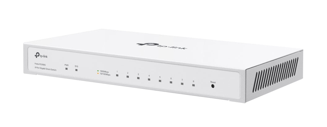 TP-Link Festa FS308G Managed L2/L2+ Gigabit Ethernet (10/100/1000) Power over Ethernet (PoE) White