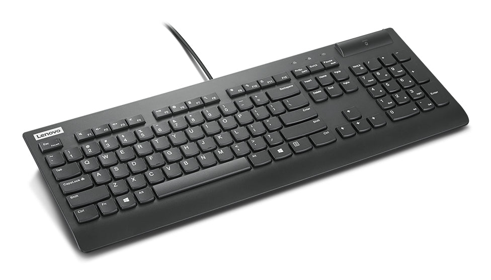 Lenovo Smartcard Wired II keyboard Home/Office USB US English Black
