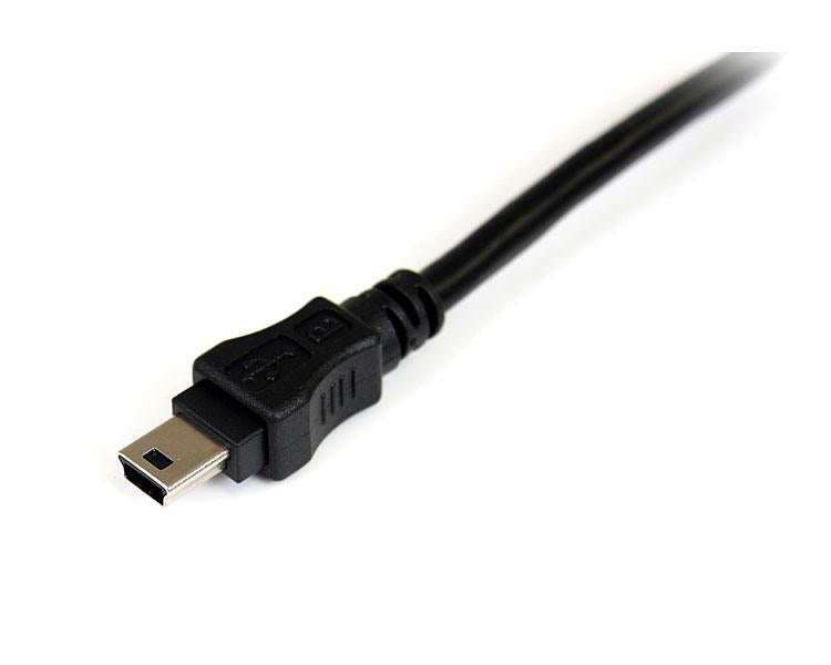 StarTech.com 3 ft USB Y Cable for External Hard Drive - USB A to mini B