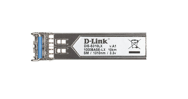 D-Link 1-port Mini-GBIC SFP to 1000BaseLX Industrial Transceiver