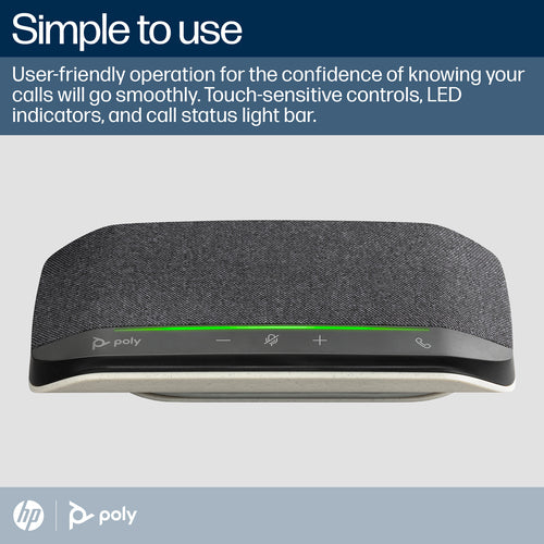 HP Poly Sync 10 Speakerphone +USB-A to USB-C Cable