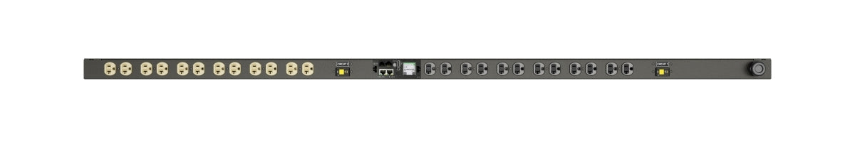 Vertiv Geist MN05M4B1-24D203-3TL5A0A10-S power distribution unit (PDU) 24 AC outlet(s) 0U Black