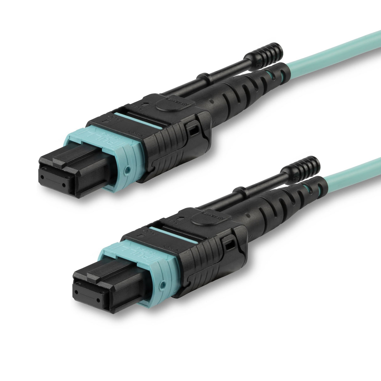 StarTech.com 10m (30ft) MTP(F)/PC OM3 Multimode Fiber Optic Cable, 12F Type-A, OFNP Plenum, 50/125µm LOMMF, 40G Networks, Low Insertion Loss, MPO Fiber Jumper Cord