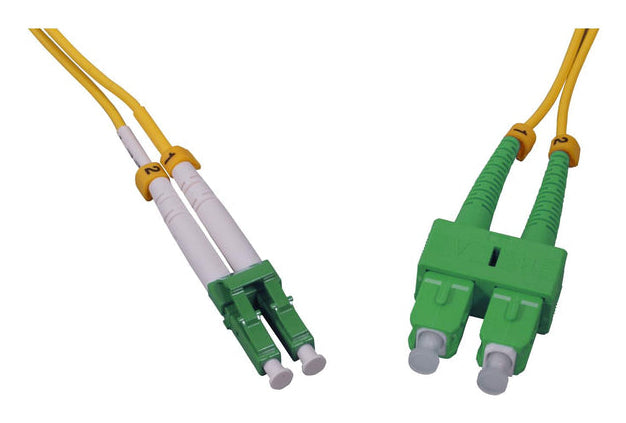Intellinet 752473 InfiniBand/fibre optic cable 3 m LC SC SMF Yellow
