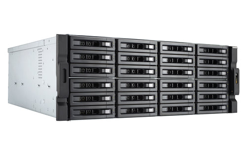 QNAP TS-2483XU-RP NAS Rack (4U) Intel® Xeon® E-2136 16 GB DDR4 0 TB QNAP QTS Black