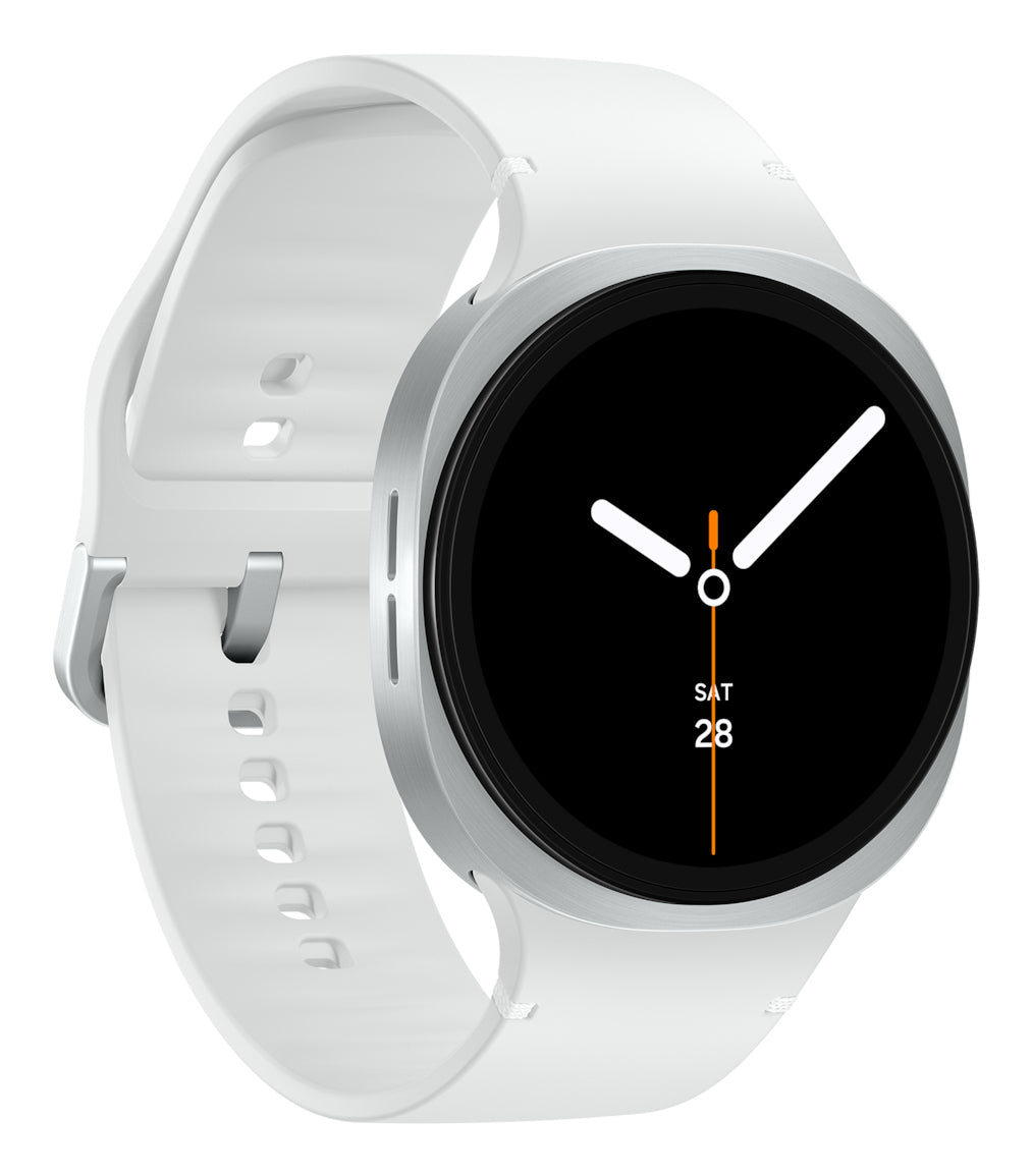 Samsung Galaxy Watch8 3.81 cm (1.5") AMOLED 44 mm Digital 480 x 480 pixels Touchscreen Silver Wi-Fi GPS (satellite)
