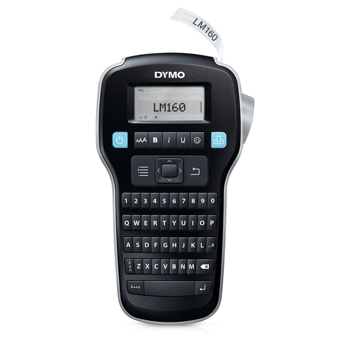 DYMO LabelManager 160 label printer Thermal transfer 160 x 160 DPI 12 mm/sec D1