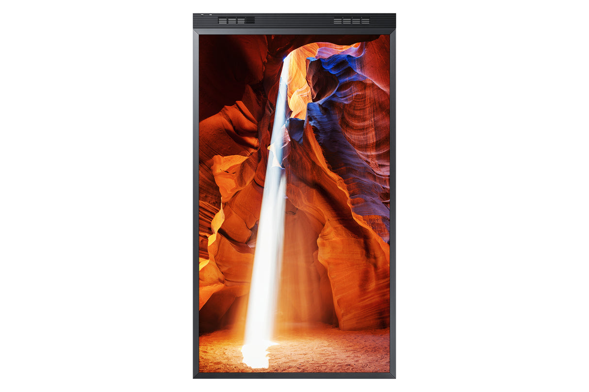 Samsung LH55OMNDSGBXZA Signage Display Digital signage flat panel 139.7 cm (55") LCD Wi-Fi 3000 cd/m² Full HD Black Built-in processor Tizen 5.0