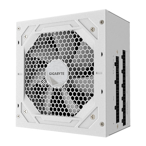 GIGABYTE UD850GM PG5 V2 ICE Power Supply Unit- PCIe Gen 5.1, 80 PLUS Gold, Fully Modular Design, 120mm Fan, ATX 3.1 compatible, EU Plug