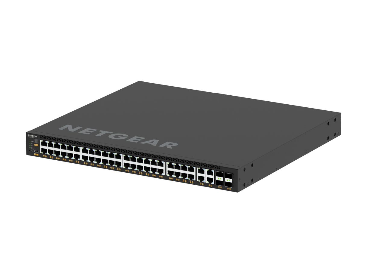 NETGEAR MSM4352 Managed L3 2.5G Ethernet (100/1000/2500) Power over Ethernet (PoE) 1U Black