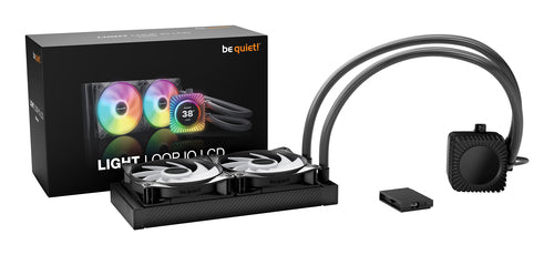 be quiet! Light Loop IO LCD 240 mm Black