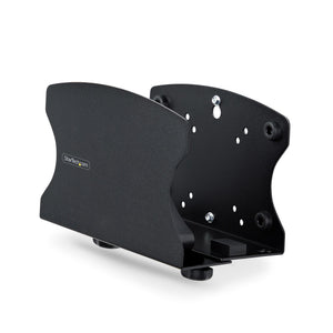 StarTech.com PC Wall Mount Bracket, Supports Desktop Computers Up To 40lb (18kg), Tool-Less Adjustments 1.9-7.8in (50-200mm), Heavy-Duty Wall Mount Shelf/Holder for PC Case/Tower - TAA