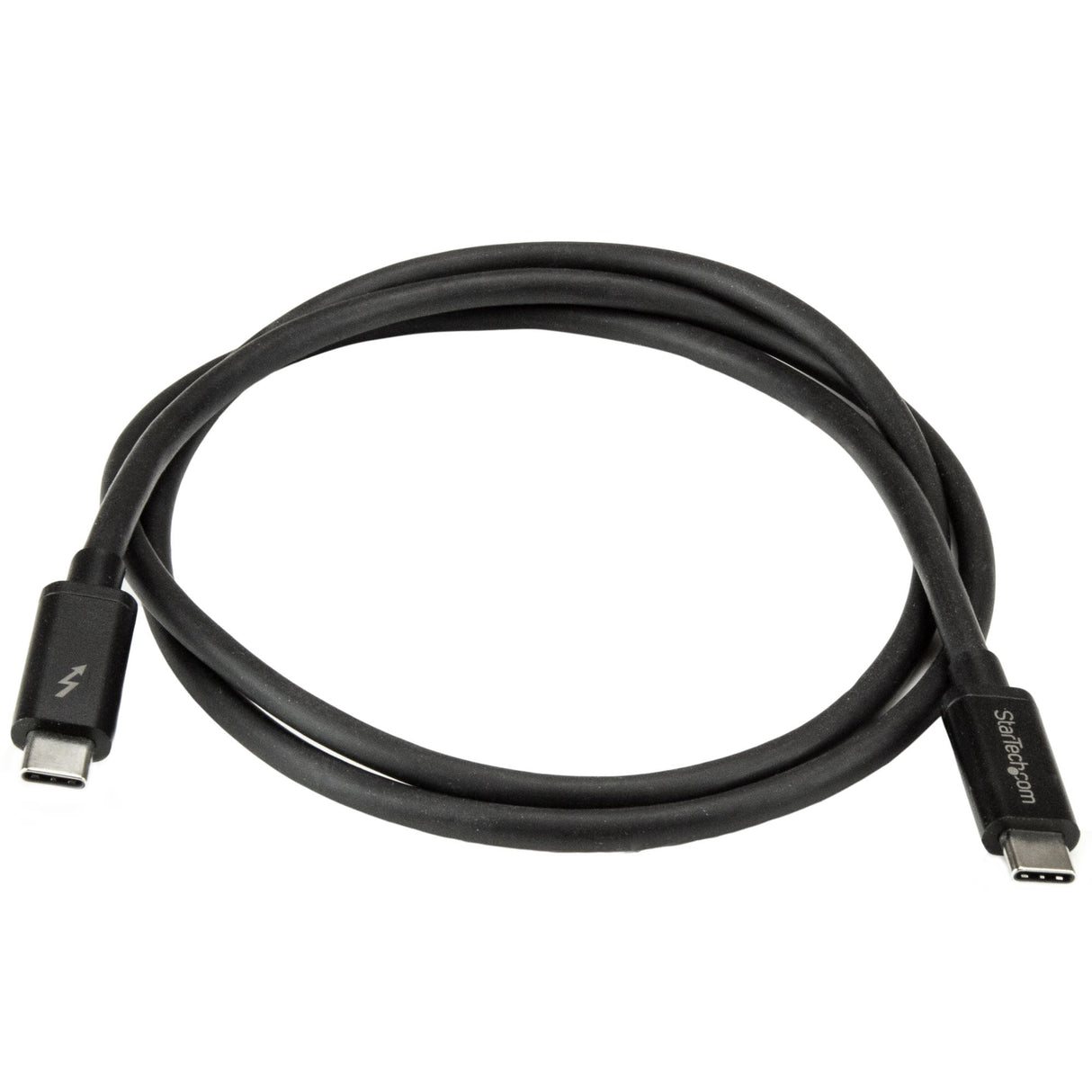 StarTech.com 3.3ft (1m) Thunderbolt 3 Cable, 20Gbps, 100W PD, 4K, Thunderbolt Certified, Compatible with Thunderbolt 4/USB 3.2/DisplayPort
