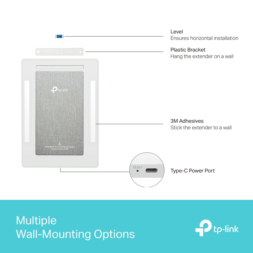 TP-Link Archer AX3000 Dual-Band Wi-Fi 6 Air Range Extender