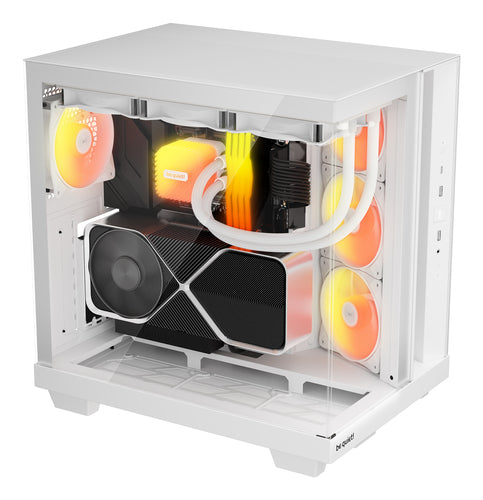 be quiet! Light Base 500 LX White Midi Tower