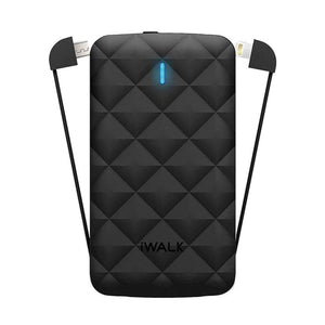 iWalk Powerbank 3000mAh Built in Lightning & Micro USB Cables