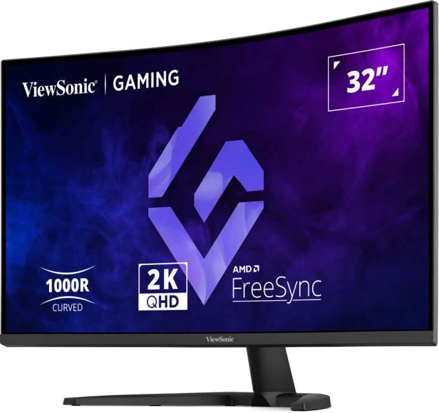 Viewsonic 32" Curved Gaming Monitor computer monitor 81.3 cm (32") 2560 x 1440 pixels Quad HD LCD Black