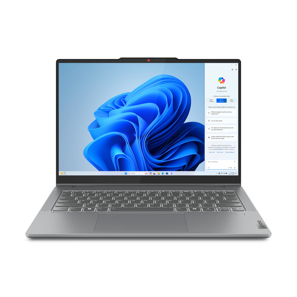 Lenovo IdeaPad 5 2-in-1 14IRU9 Intel Core 5 120U Hybrid (2-in-1) 35.6 cm (14") Touchscreen WUXGA 16 GB LPDDR5x-SDRAM 512 GB SSD Wi-Fi 6 (802.11ax) Windows 11 Home English, French Grey