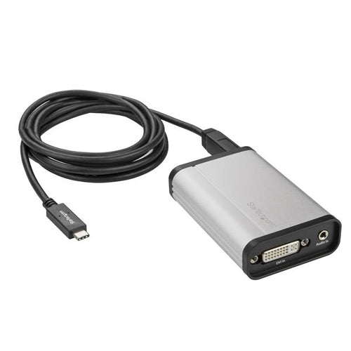 StarTech.com DVI to USB-C Video Capture Device - 1080p 60fps - TAA