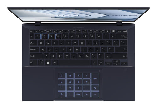 ASUS ExpertBook B9 OLED B9403CVA-XVE77 Intel® Core™ i7 i7-1355U Laptop 35.6 cm (14") WQXGA+ 32 GB LPDDR5-SDRAM 2 TB SSD Wi-Fi 6E (802.11ax) Windows 11 Pro Black