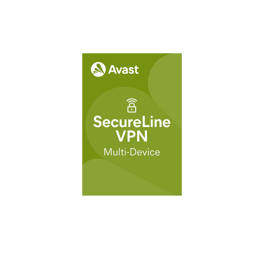 Avast SecureLine VPN 10-Device 1-Year ESD (DOWNLOAD CODE) Secure Connection PC/Mac/Android/iOS